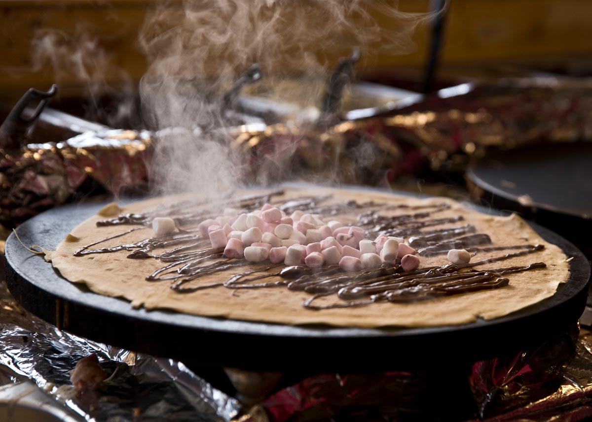 Foodally Christmas Winter Wonderland Crepes