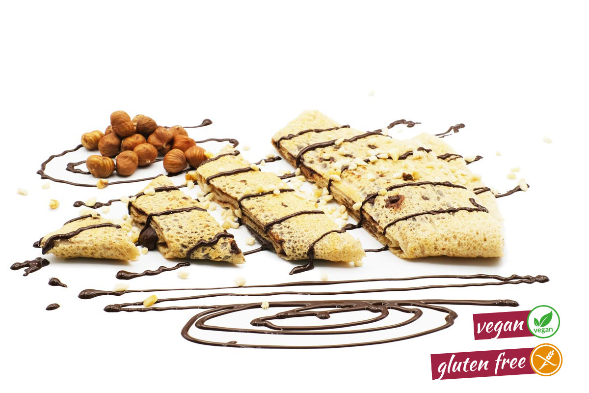 Foodally French Galettes belgian dark chocolate and mixed nuts