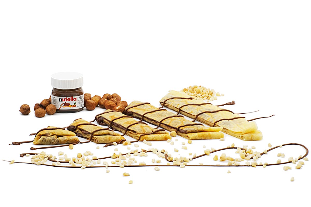 Foodally French Crepes Nutella and mixed nuts
